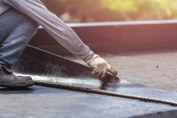 Professional Exterior Waterproofing technician working in Norwich, KS